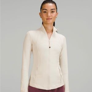 NWT lululemon define jacket white opal size 4